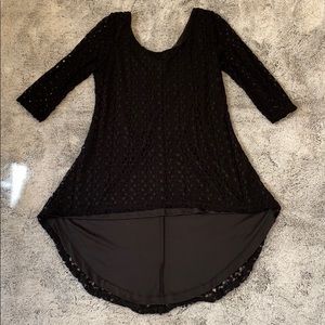 Carrie Allen black dress